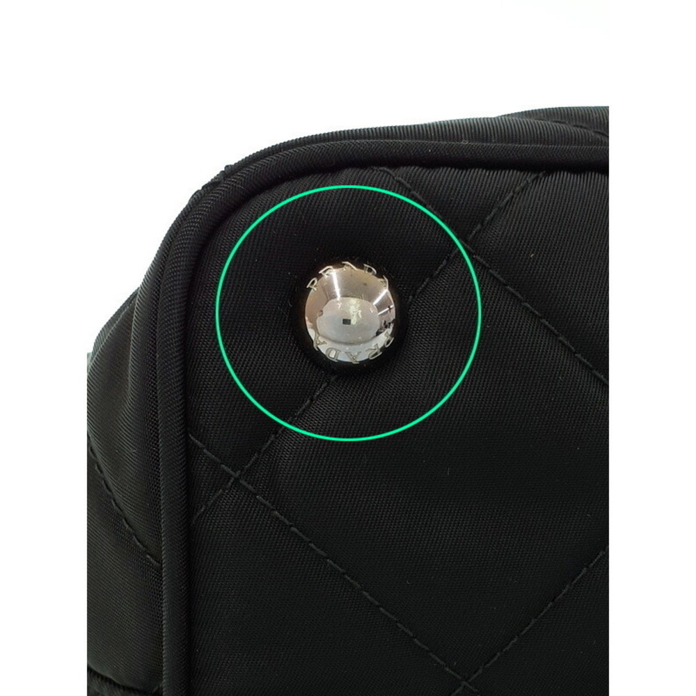 Prada Shoulder Quilted Bag Chain Black - Picture 4 of 9